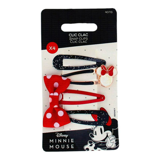 Picture of MINNIE SNAP CLIPS X4